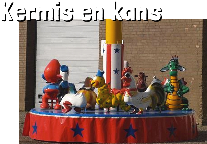 Kleine spellen voor op de kermis of familie feest.